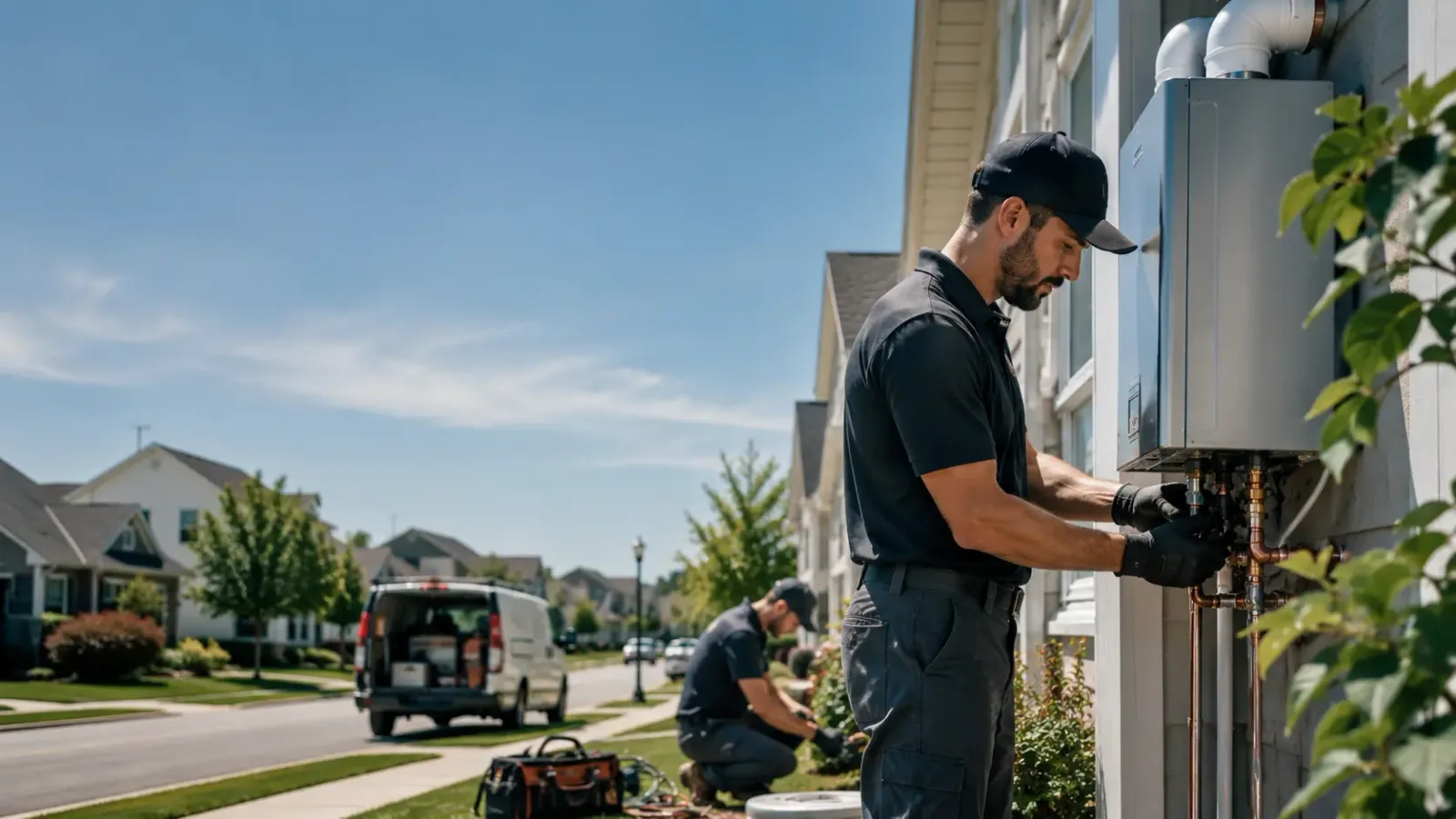 Tankless Water Heater Installation in Advance, IN